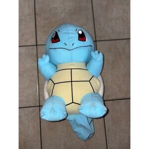 Squirtle Pokemon plush 14” Nintendo